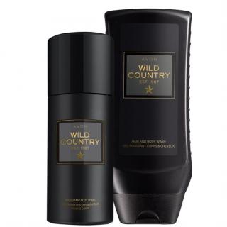 Zestaw Wild Country  (Dezodorant do ciała w sprayu 150 ml + żel pod prysznic 250 ml)