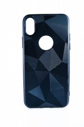Nakładka 3D iPhone X/XS niebieska
