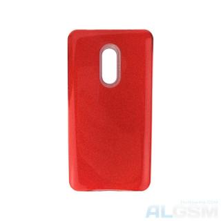 Nakładka GLITTER Huawei P20 Lite czerwony