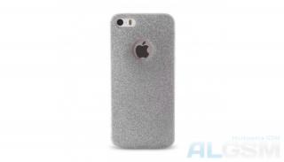 Nakładka GLITTER iPhone 5 srebrna