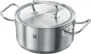 Garnek niski z pokrywką Zwilling Twin Classic - 3 ltr