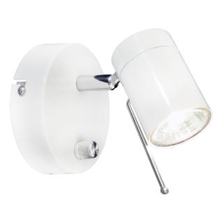 Kinkiet By Rydens Correct 1-lite wall wite