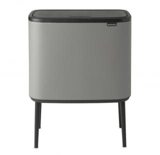 Kosz Brabantia Bo Touch Bin 23+11l Mineral Concrete