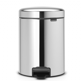 Kosz łazienkowy Brabantia NewIcon 5l Brillant Steel