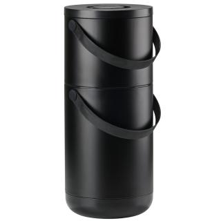 Kosz na śmieci Zone Denmark Circular 22+12l Black