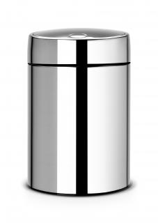 Kosz ścienny Brabantia Slide Bin 5l Brilliant Steel De Luxe