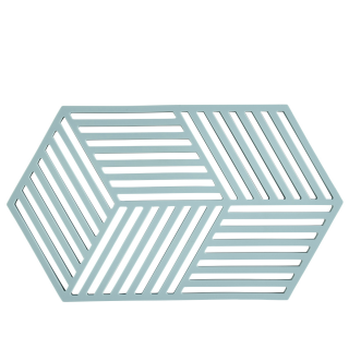 Podkładka pod naczynia Zone Denmark Hexagon Blue Fog 24x14 cm