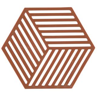 Podkładka pod naczynia Zone Denmark Hexagon Terracotta 16x14 cm