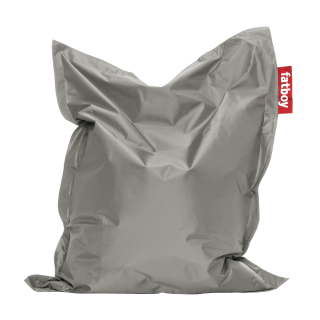 Pufa dla dzieci Fatboy Junior Nylon Silver 130x100 cm