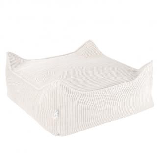Pufa dziecięca Wigiwama Square Ottoman Marshmallow