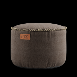 Pufa SACKit Canvas Pouf brown