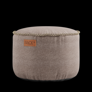 Pufa SACKit Canvas Pouf sand