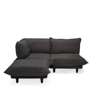 Sofa ogrodowa Fatboy Paletti Set Medium Thunder Grey