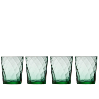Szklanki do wody Lyngby Glass Vienna Green 300 ml - 4 szt.