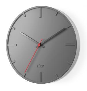 Zegar ścienny Zack Wanu 27 cm szary