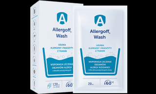 Płyn na roztocza alergeny do tkanin Allergoff 6x20 ml
