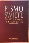 Biblia Tysiąclecia - Pismo Święte Starego i Nowego Testamentu (skóra ekologiczna, złote tłoczenia)