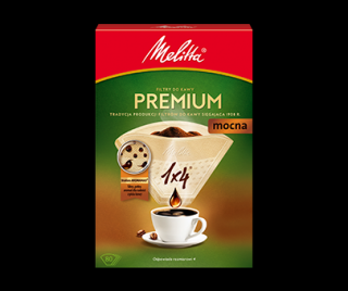 Filtry papierowe Melitta® Premium mocna 1x4 - 80 sztuk