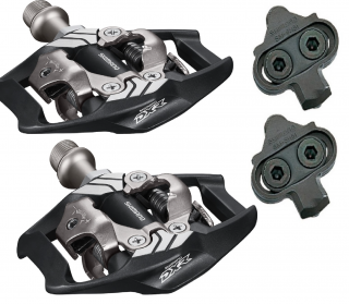 Pedały rowerowe Shimano SPD PD-MX70 DXR Komplet z blokami Oryginalne komponenty / Shimano Service Center / Szybka wysyłka / 100 dni na zwrot