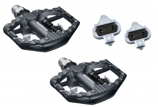 Pedały Shimano PD-EH500 z blokami - komplet SPD/platformowe Duży wybór / Błyskawiczna dostawa / Negocjuj cenę