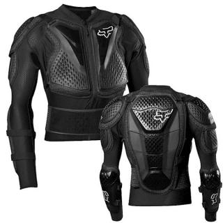 Zbroja rowerowa z ochraniaczami FOX Titan Sport - Black Szybka wysyłka / Odzież rowerowa / Wiele rozmiarów