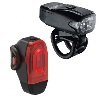 Zestaw lampek rowerowych Lezyne KTV Drive Przód 200lm+ KTV 10lm tył USB Ładowane USB / 200 lumenów przód / 10 lumenów tył / mocowanie uniwersalne / gwarancja