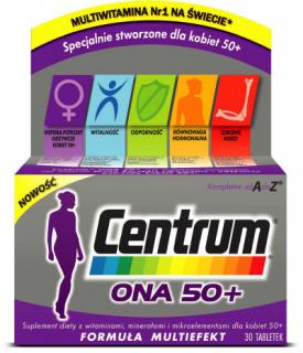 CENTRUM ONA 50+ X 30 TABL.