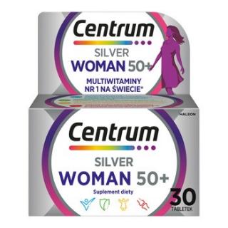 CENTRUM WOMAN 50+ X 30 TABL.