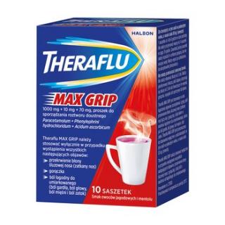 THERAFLU MAX GRIP X 10 TOREBEK