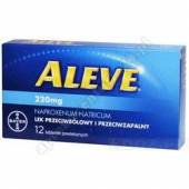 Aleve tabl.powl. 0,22 g 12 tabl.