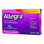 Allegra (Telfast Allergo)  0,12g 10 tabletek powlekanych