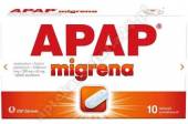 Apap Migrena tabl.powl. 0,25g+0,25g+0,065g 10 tabletek
