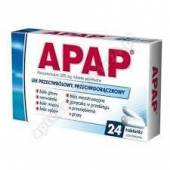 Apap tabl 500 mg  x 24  tabl