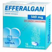 Efferalgan tabletki musujące  0,5 g 16 tabletek
