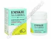 Emskie na gardło - pastylki do ssania z solą emską o smaku cytrynowym 30 pastyl.