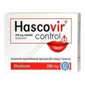 Hascovir Control tabl. 0,2 g 25 tabl.