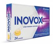 Inovox Express o smak.miodowo-cytrynowym 24 pastylki