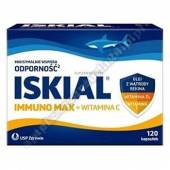 Iskial Immuno Max + Witamina C kaps. 120ka