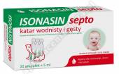 Isonasin SEPTO katar wodnisty i gęsty krople 20 ampułek x 5ml