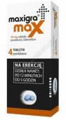 Maxigra Max tabl.powl. 0,05 g 4 tabl.