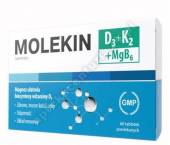 Molekin D3 + K2 + MgB6 tabl.powl. 60tabl.