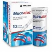 Mucoatac tabl.mus. 600 mg 10 tabl. (tub.)