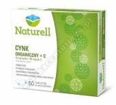 NATURELL Cynk organiczny+C  60 tbl