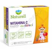 NATURELL Witamina C dla dzieci tabl. 60 tabletek do rozgryzania i żucia