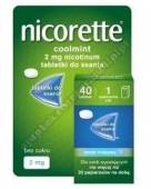 Nicorette Coolmint tabl.dossania 2mg 40tab
