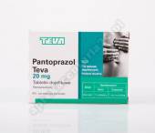 Pantoprazol Teva tabl.dojelit. 0,02g 14tab