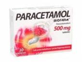Paracetamol Biofarm tabl. 0,5 g 20 tabl.