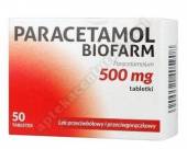 Paracetamol Biofarm tabl. 0,5 g 50 tabl.