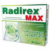 Radirex MAX kaps.twarde 0,375 g 10 kaps.