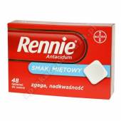 Rennie 48 tabletek do ssania